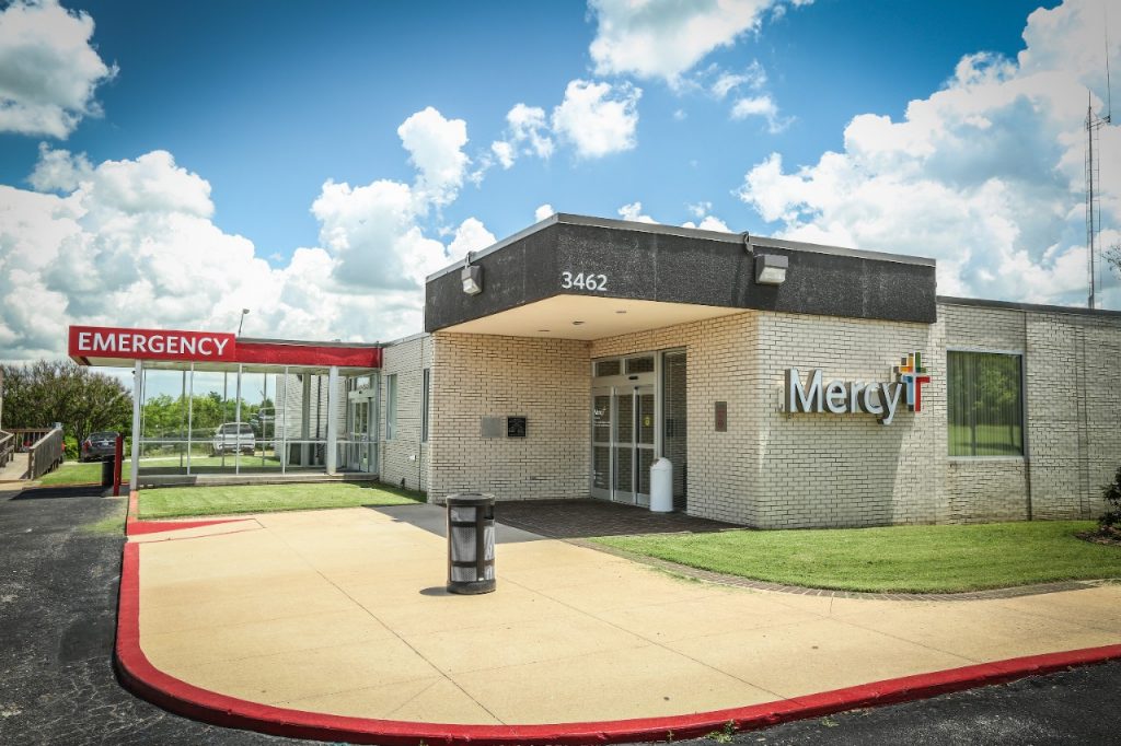 Exterior photo of Mercy Hospital Healdton.