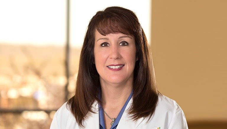 Kathy Milam, certified nurse practitioner with Mercy Clinic Oncology – Fort Smith
