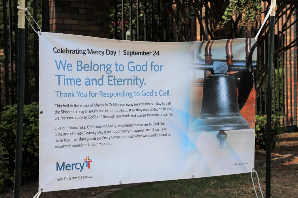 Mercy Day sign