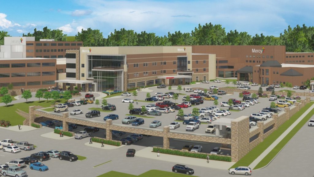 The addition of a parking garage will be part of the expansion of Mercy Hospital Fort Smith's emergency department and intensive care unit.