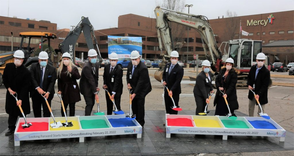 Mercy FS expansion groundbreaking