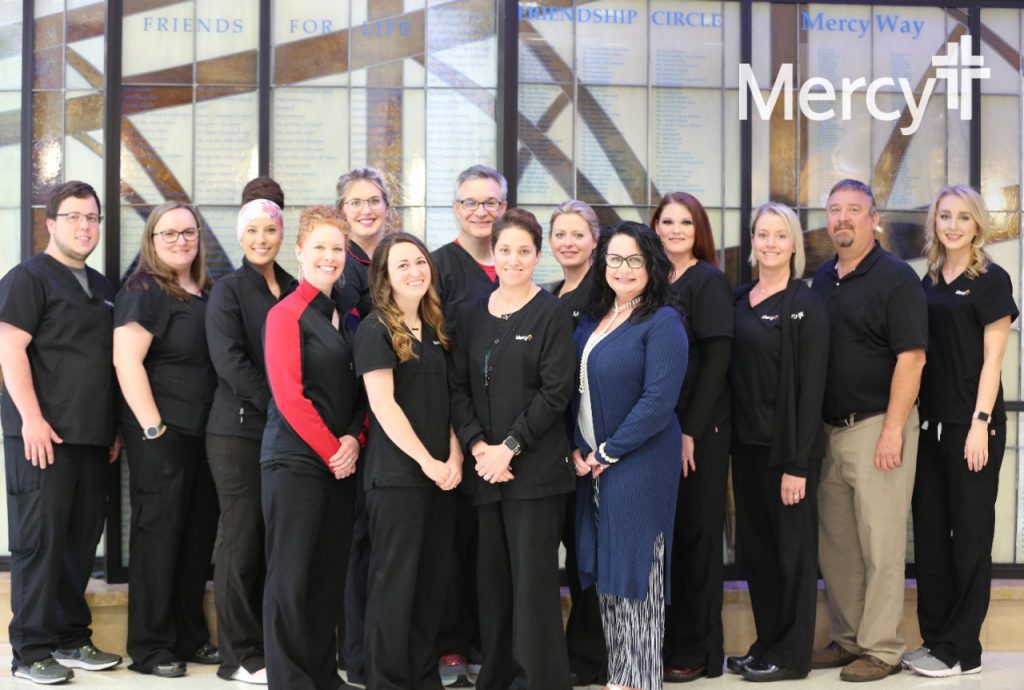 Members of the Mercy Hospital Northwest Arkansas stroke team