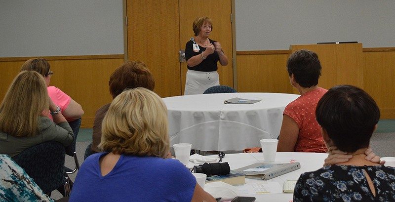 Mercy Home Health Jefferson administrator Monica Rozier shared information about the latest five-star ratings with members of the Twin City Optimists at their meeting July 26.