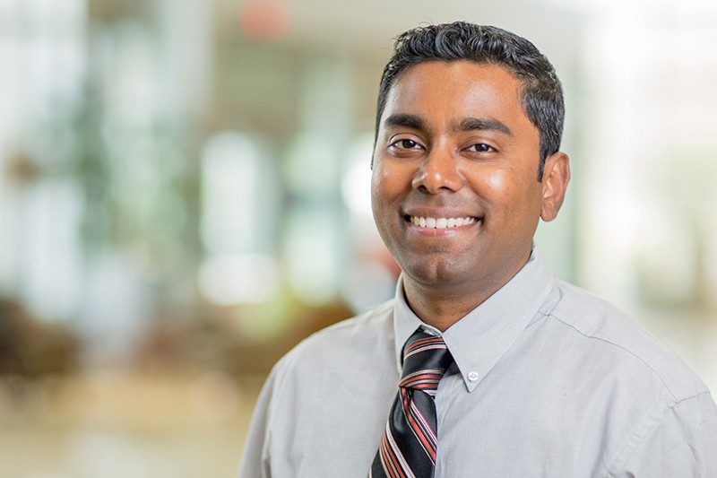 Pat's primary care physician Gokul Budati, MD, emphasizes prevention and knowing your family's medical history.
