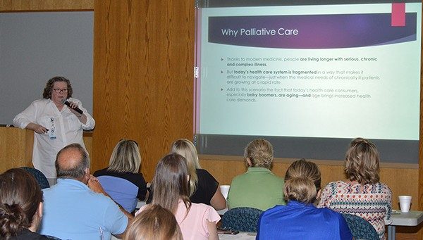 Dr. Rhonda Gaugh presented a similar program in 2018 for Mercy Jefferson clinicial care providers.