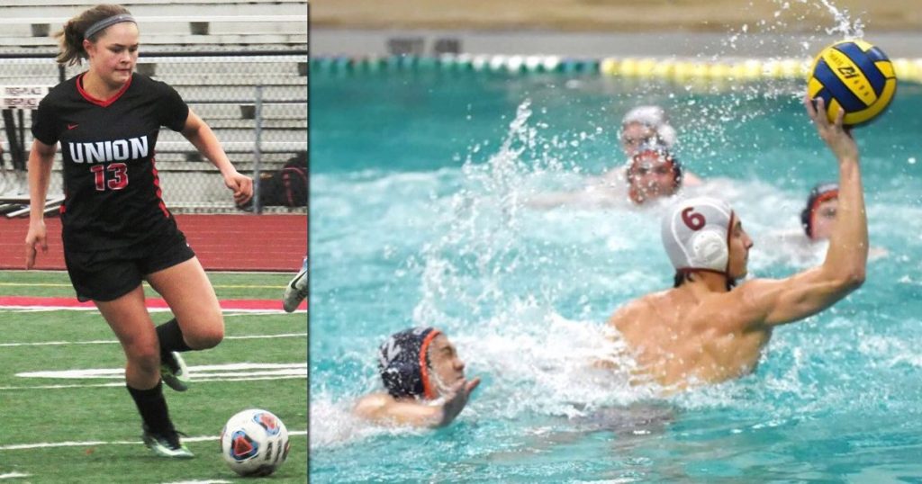 Emily Gaebe and Thomas Larson - April 2018 Mercy Sports Medicine Athletes of the Month