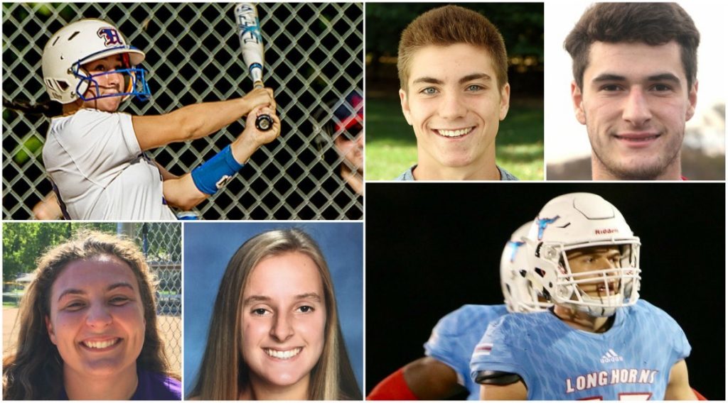 Fall 2017 Mercy Sports Medicine athletes of month