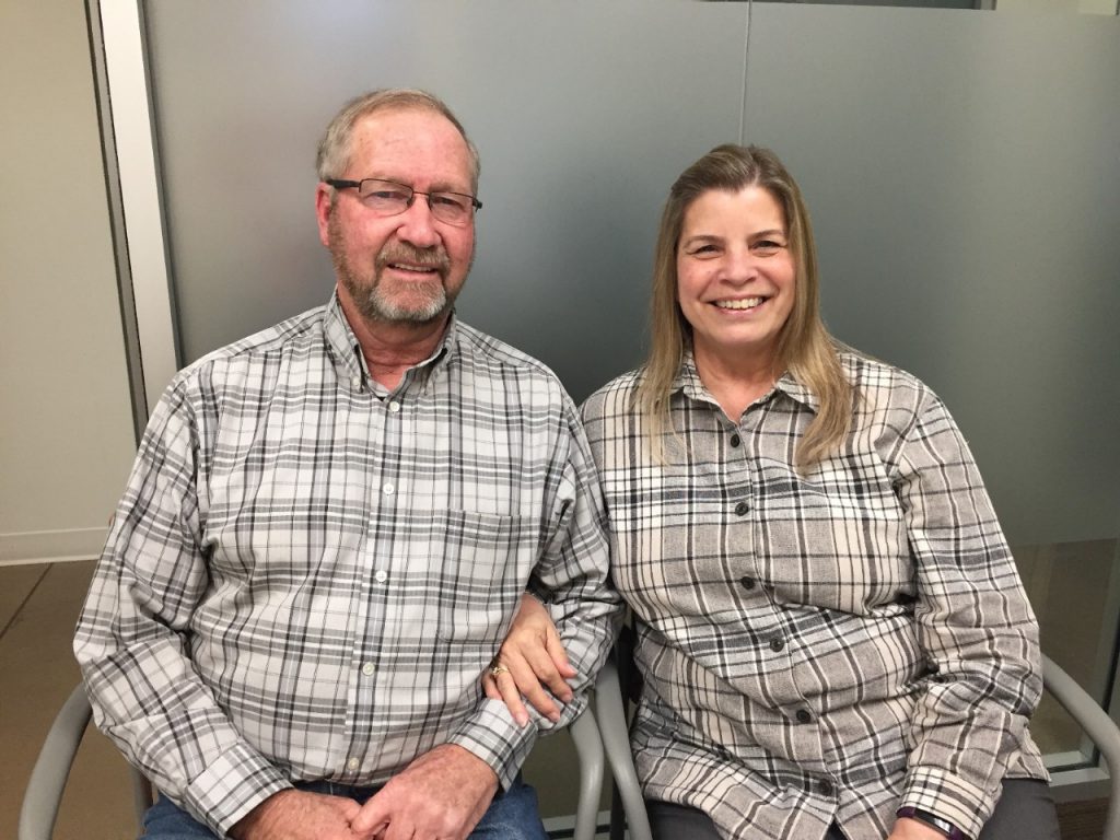 Harry and Judy Palmer improved health measures including weight, blood pressure and cholesterol while participating in Mercy's yearlong Diabetes Prevention Program.