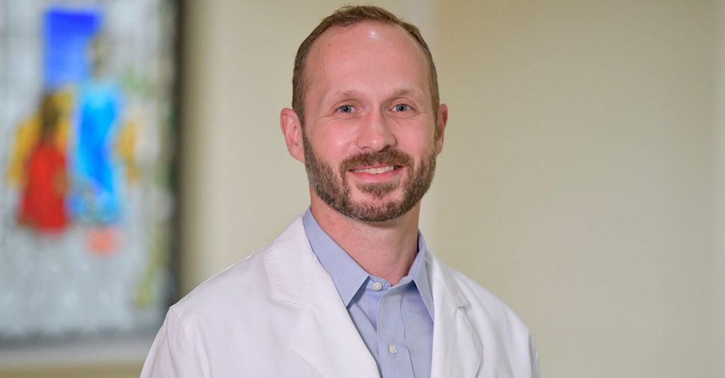 Dr. Kyle Ward is one of the newest general surgeons at Mercy Hospital Lebanon.