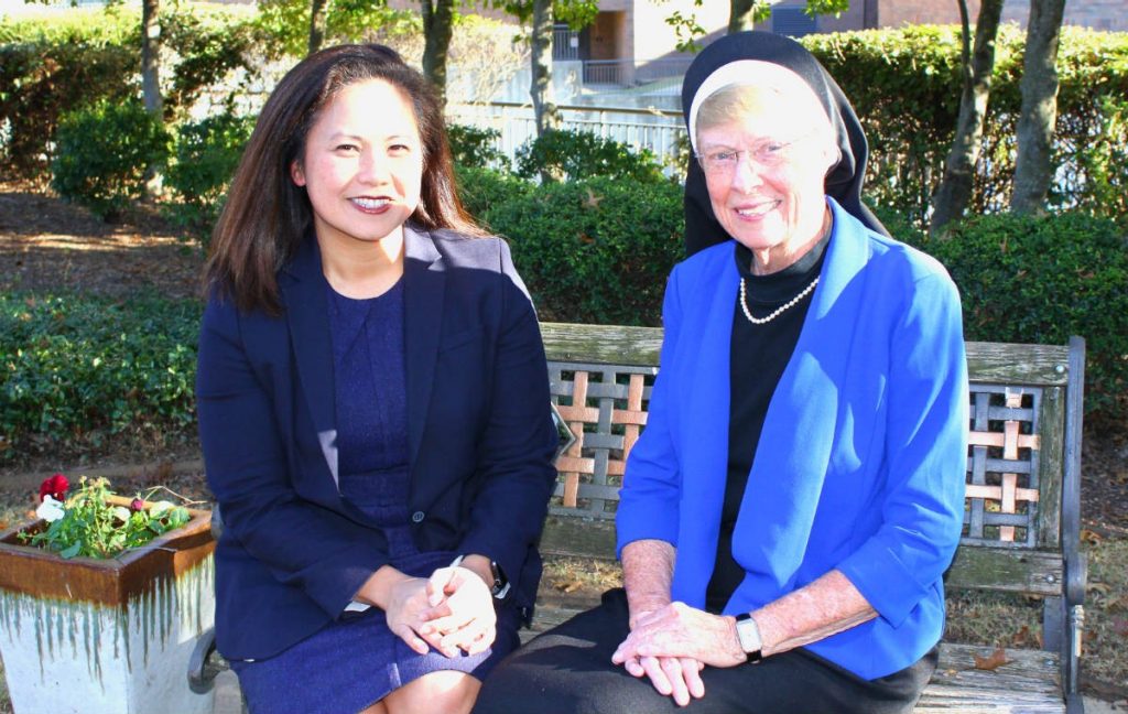 Sister Judith Marie Keith was the president and CEO of St. Edward Hospital, now Mercy Hospital Fort Smith, in 1975 when Vi Le arrived at Fort Chaffee as an 18-month-old Vietnamese refugee.