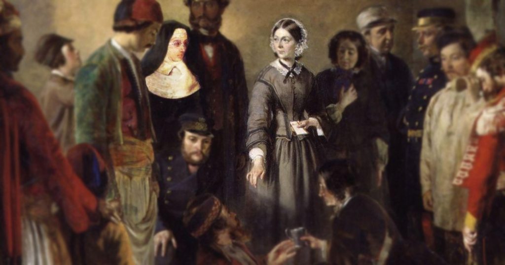 Often referred to as the "Lady with the Lamp," Florence Nightingale was a British social reformer and statistician, and the founder of modern nursing. Nightingale came to prominence while serving as a manager and trainer of nurses during the Crimean War, in which she organised care for wounded soldiers. (Getty Images)