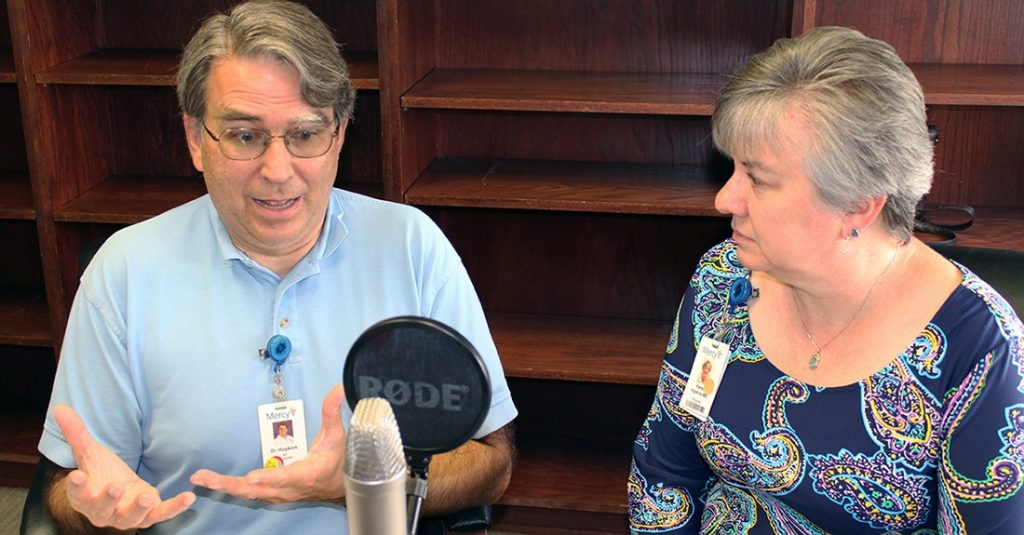 Drs. Jack and Karen Hopkins took up podcasting to share parenting advice outside the office - and outside the Ozarks.