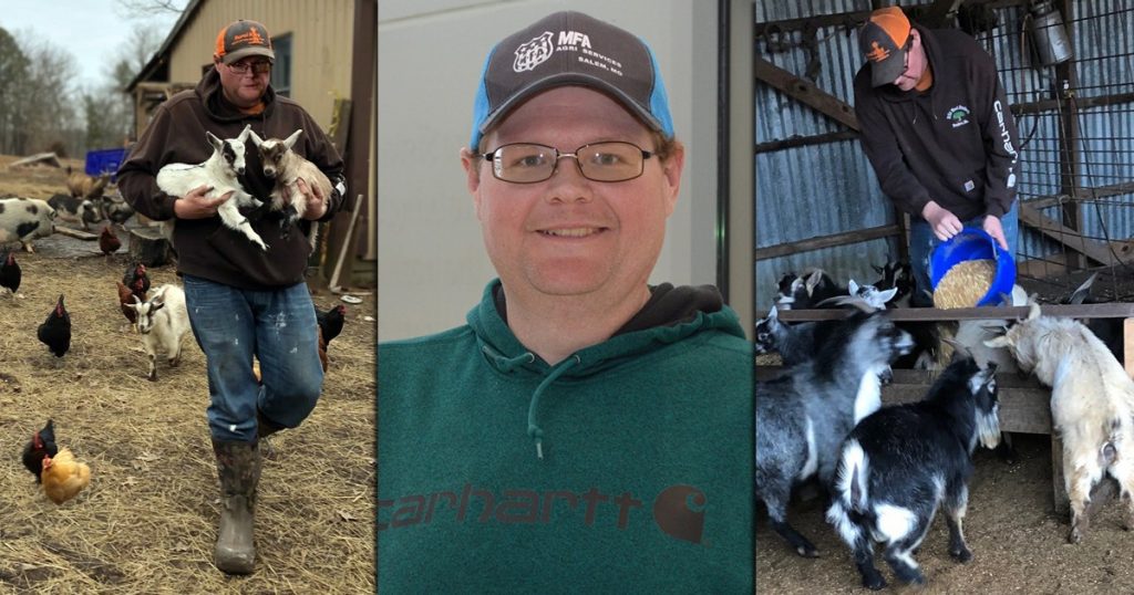 Brandon Chandler lost more than 140 pounds in eight months following surgery and no longer has sleep apnea. Having the energy to keep up with the animals on his farm is one of the benefits of better sleep at night.
