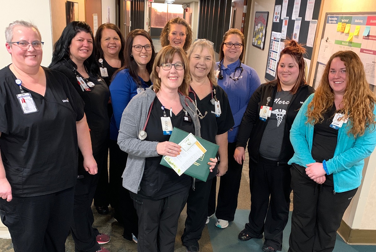 Extraordinary Nurse Recognized at Mercy Hospital Washington Mercy