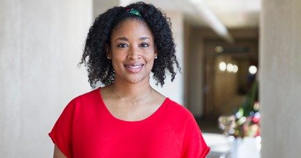 Kristin Glover, MSN, RN, at St. Anthony's in St. Louis.