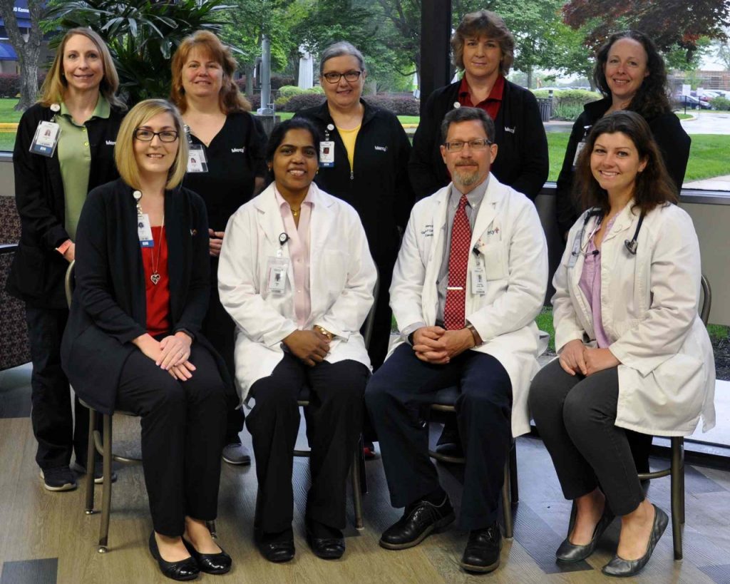 Members of the Heart Failure Program team at Mercy Hospital South.