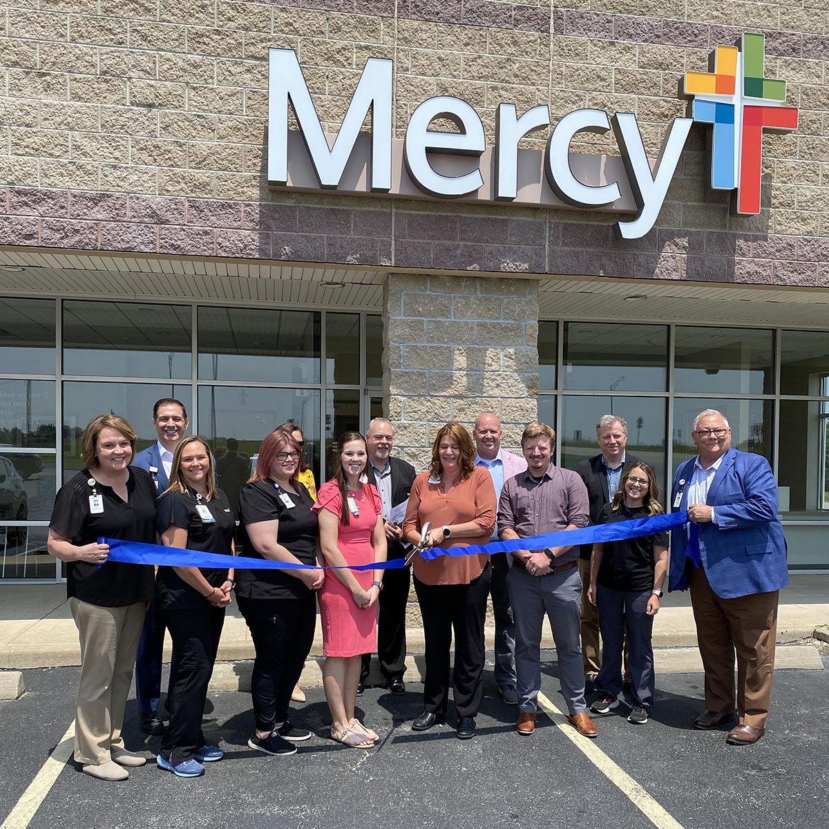 Mercy Clinic Primary Care in Wright City Holds Blessing Mercy