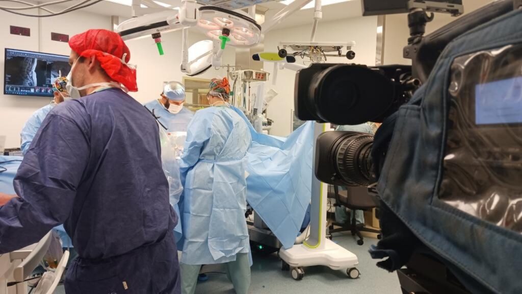 MAZOR X robotic spinal surgical platform