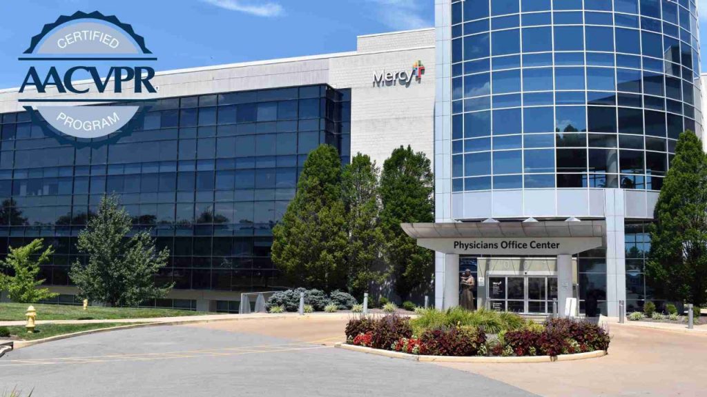 Mercy Cardiac Rehabilitation - 10012 Kennerly is located within the Physicians Office Center on the Mercy Hospital South campus.