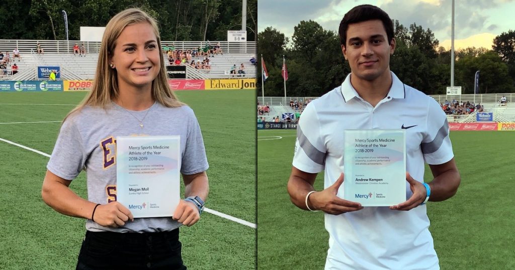 Mercy Sports Medicine Names Athletes of the Year Mercy