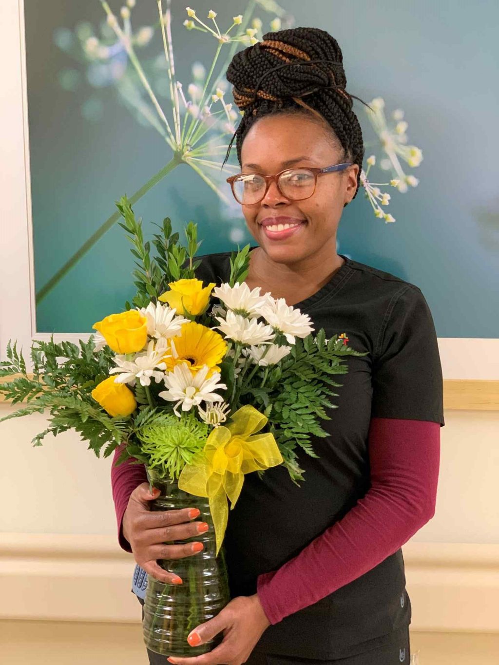 Shonata West, RN, earned the latest DAISY Award for the extraordinary care she provided a patient.