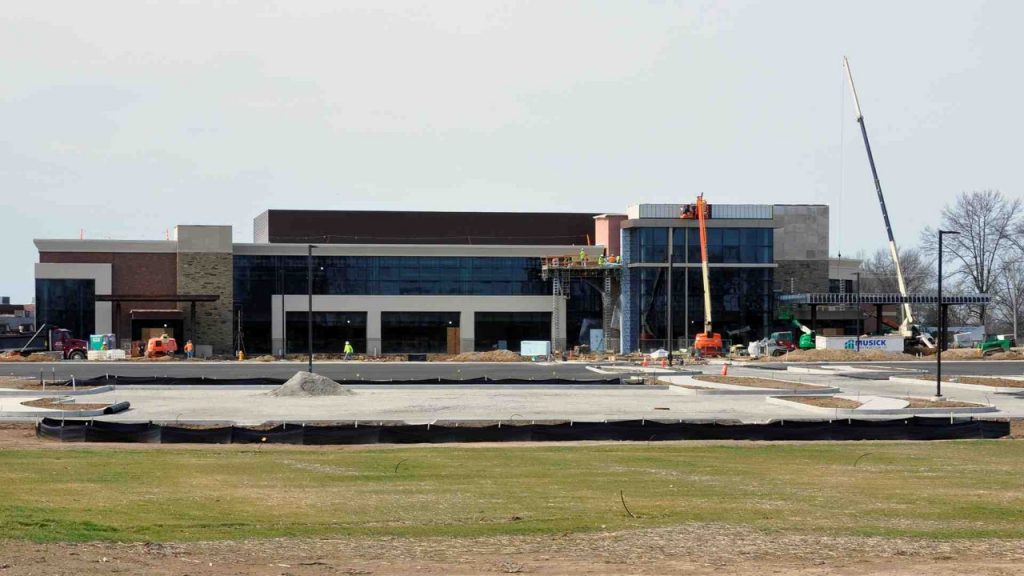 Construction continues on the new David M. Sindelar Cancer Center on the Mercy Hospital South campus. Mercy South's Cancer Center is schedule to move into this new facility and begin seeing patients there on June 1, 2020.