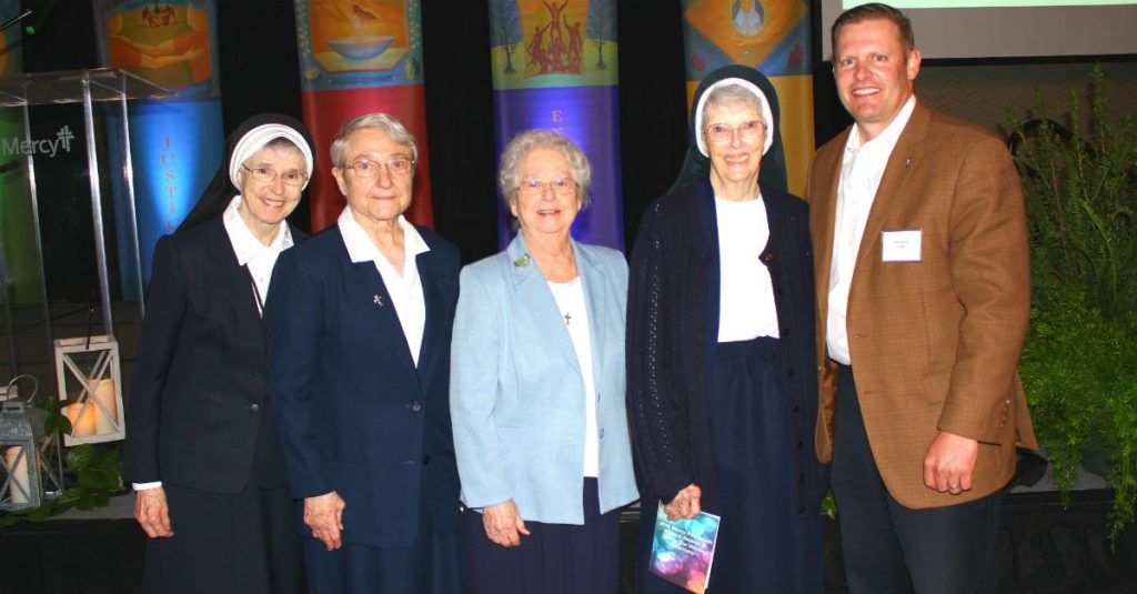 Sisters of Mercy and Ryan Gehrig, president of Mercy Hospital Fort Smith.