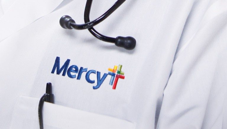 Mercy doctor's coat