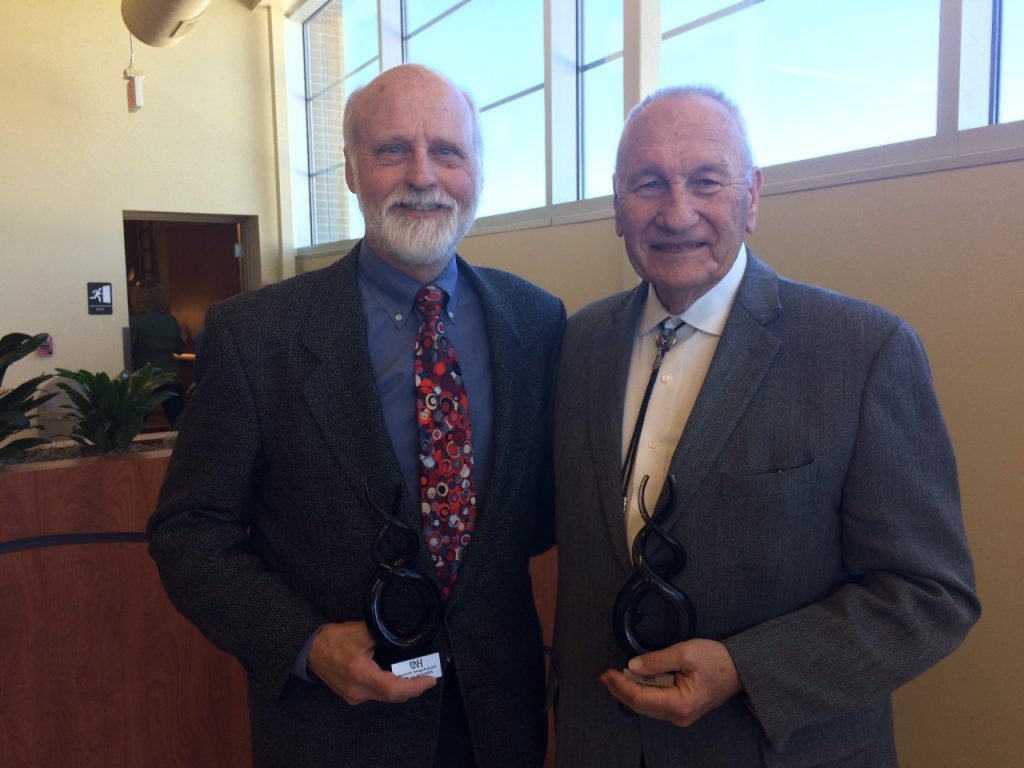 Dr. James T. Rogers and Harold K. Bengsch.
