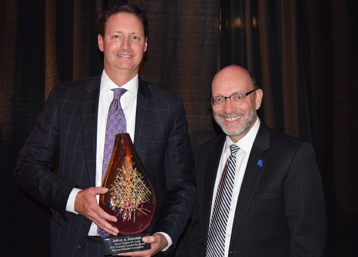 Johnston Honored with Visionary Leadership Award | Mercy