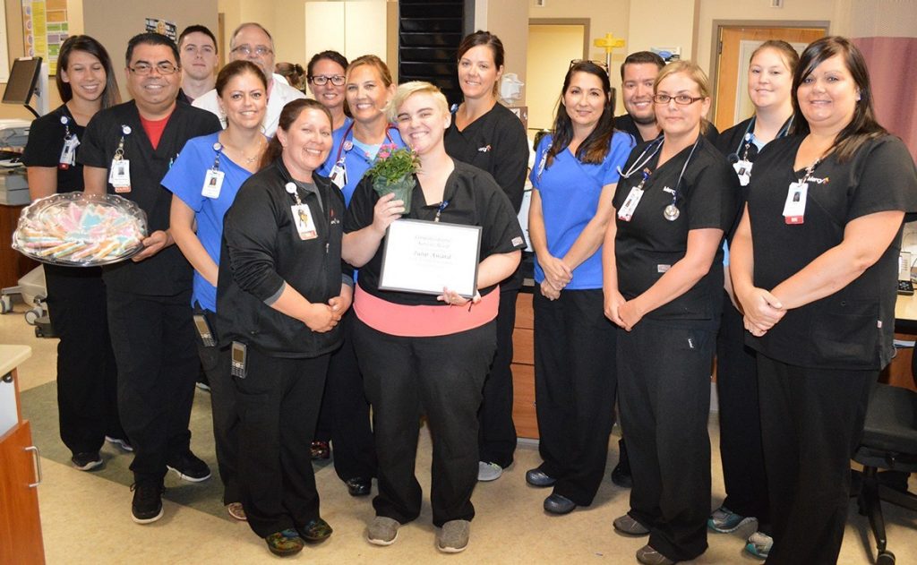 Kassie Reed was nominated by a co-worker for being "a great team player."