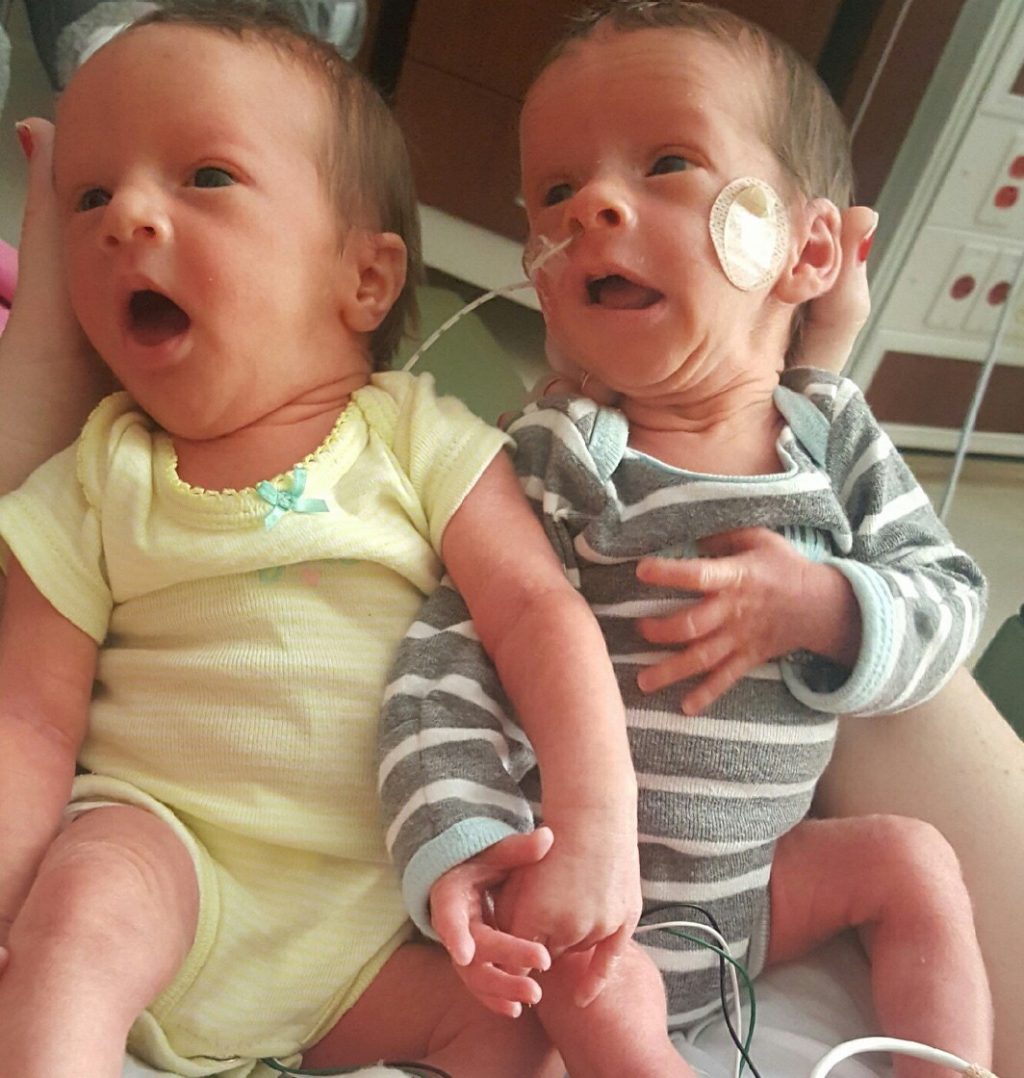 Paige and Kale were born last week at Mercy Hospital Oklahoma City