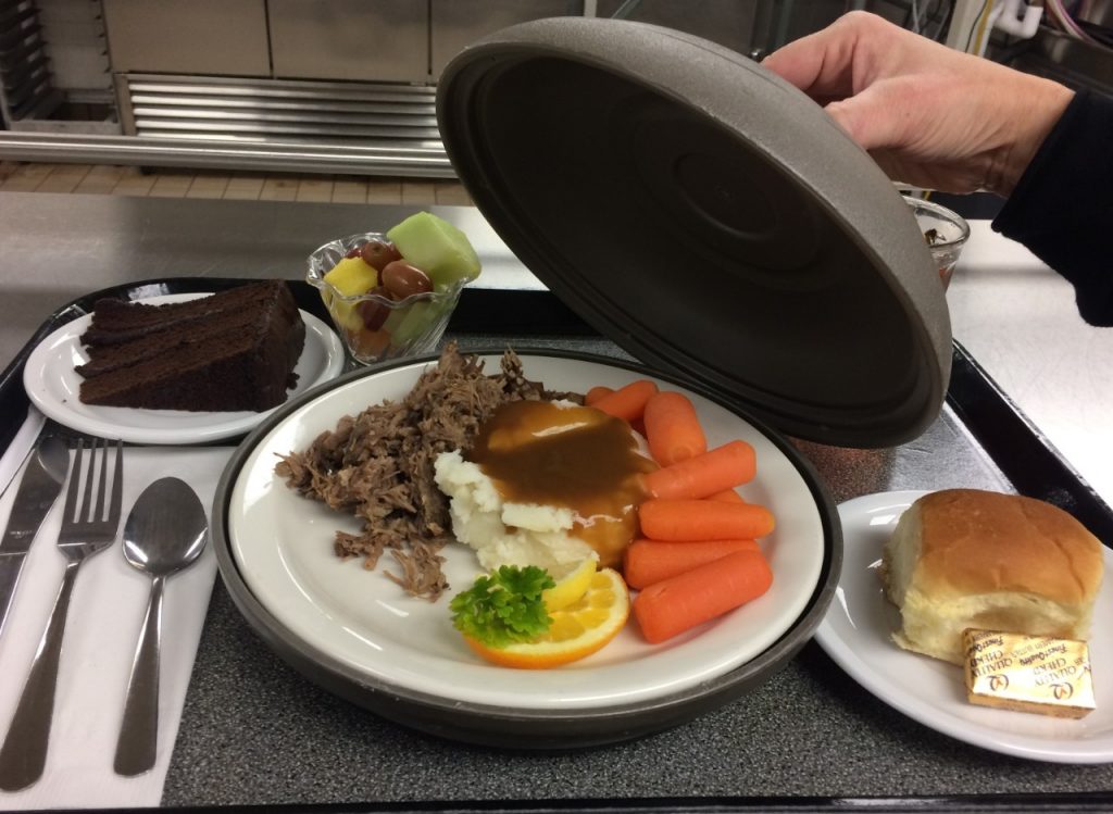 Whether it's comfort food or salad, patients at Mercy Hospital Springfield can order their meals from a menu whenever they're hungry.

