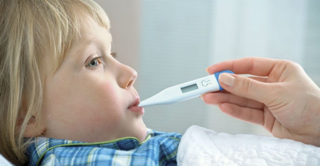 Contact your child’s doctor’s office if he/she has a temperature that reaches 103°F; has difficulty breathing (such as retractions, grunting or noisy breathing); has a repetitive cough while at rest, especially if it brings up phlegm; or has underlying issues, like asthma or another chronic illness, and begins to show respiratory symptoms. 
