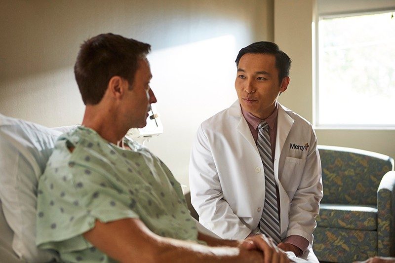 doctor with patient