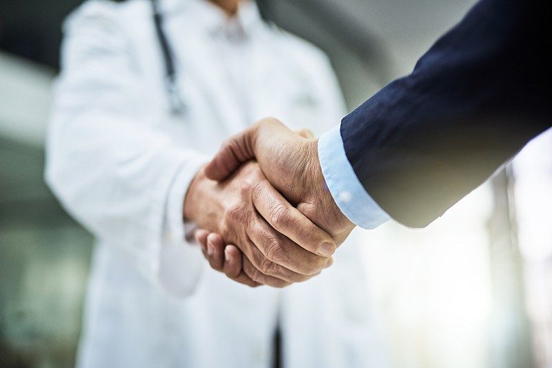 shaking hands